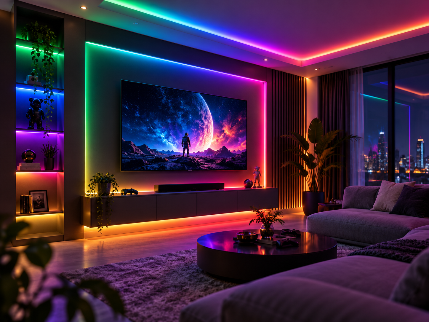 RGB Neon Light 1516 application example 1
