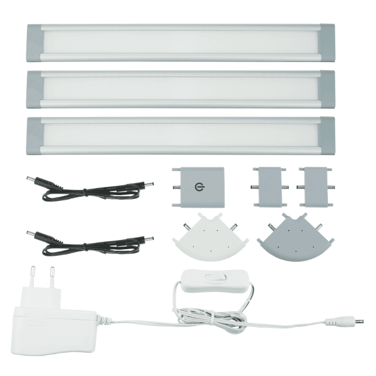 M-Style Cabinet Lights, Set of 3 (with Touch Sensor)