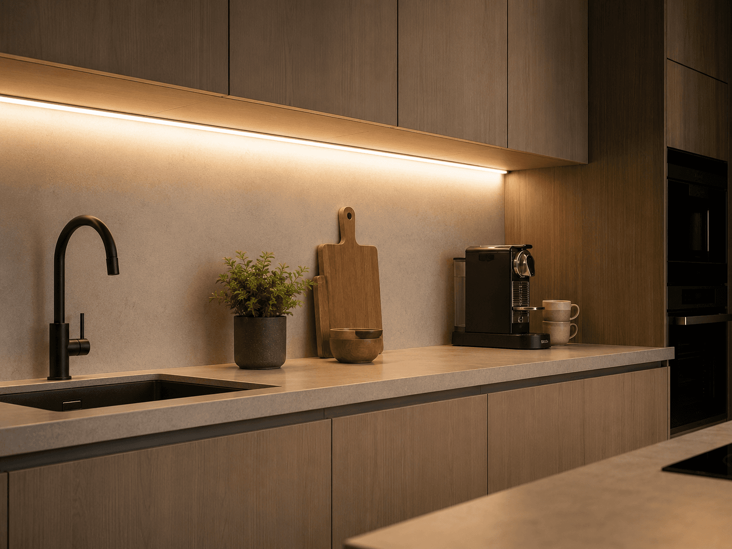 M-Style Cabinet Lights, Set of 3 (with Touch Sensor) application example 2
